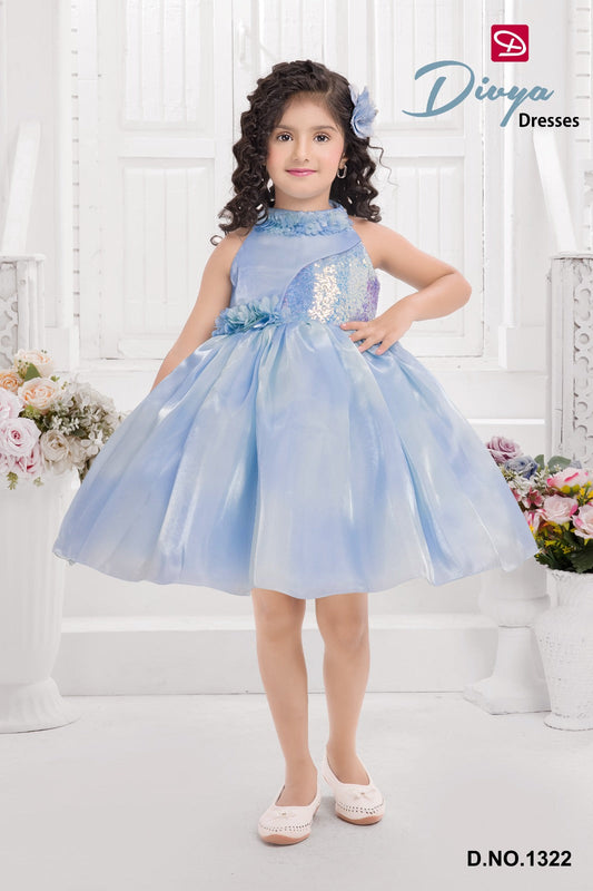 Girls Imported Partywear Dress – Style 1322 “Lavender Glow”